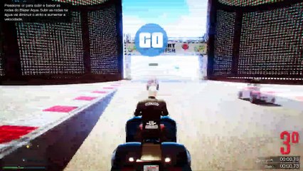 GTA V Online Corrida Blazer Aqua Barragem Pesada