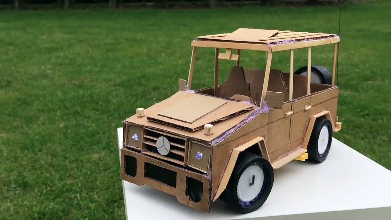 How to Make Remote Control Car - Mercedes-Benz G class - Awesome Toy DIY-Zb4