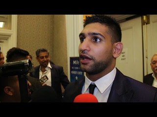 Amir Khan "Mayweather is past his peak, he's downhill" Mayweather vs. Maidana 2