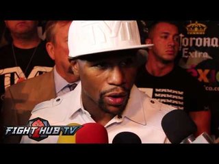 Floyd Mayweather "I'm not perfect, I'm only human. I contradict myself. We live & we learn"