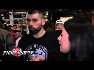 Alfredo Angulo "A Miguel Cotto fight is one that fans would love to see"