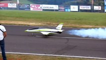 REBEL PRO GIANT RC TURBINE MODEL SPORT JET DEMO FLIGHT _ Jetpower Fair 2016-v5biB