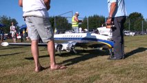 LOCKHEED L-1049G SUPER CONSTELLATION GIANT RC SCALE MODEL AIRLINER LOW PASS AND SHOW FLIGHT-rMBzadJck