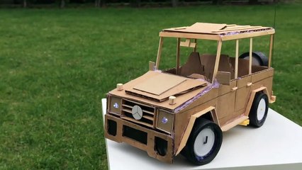 How to Make Remote Control Car - Mercedes-Benz G class - Awesome Toy DIY-Zb4FeL0-g