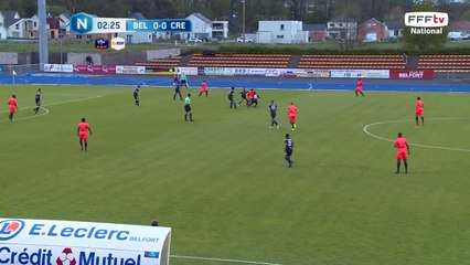 Première frappe de Créteil hors cadre.