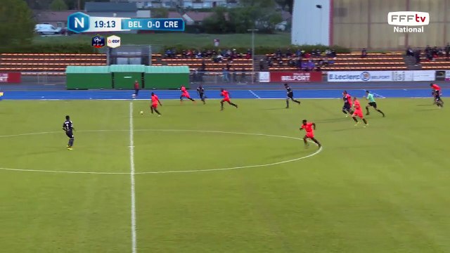 Contre attaque pas très bien jouée par l'attaque de Belfort.