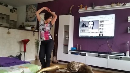 Solmaz dan etkileyici dans