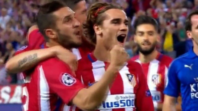 АТЛЕТИКО МАДРИД – ЛЕСТЕР СИТИ 1-0 _ ОБЗОР МАТЧА. ЛУЧШИЕ МОМЕНТЫ И ГОЛЫ _ ЛИГА ЧЕ.2017