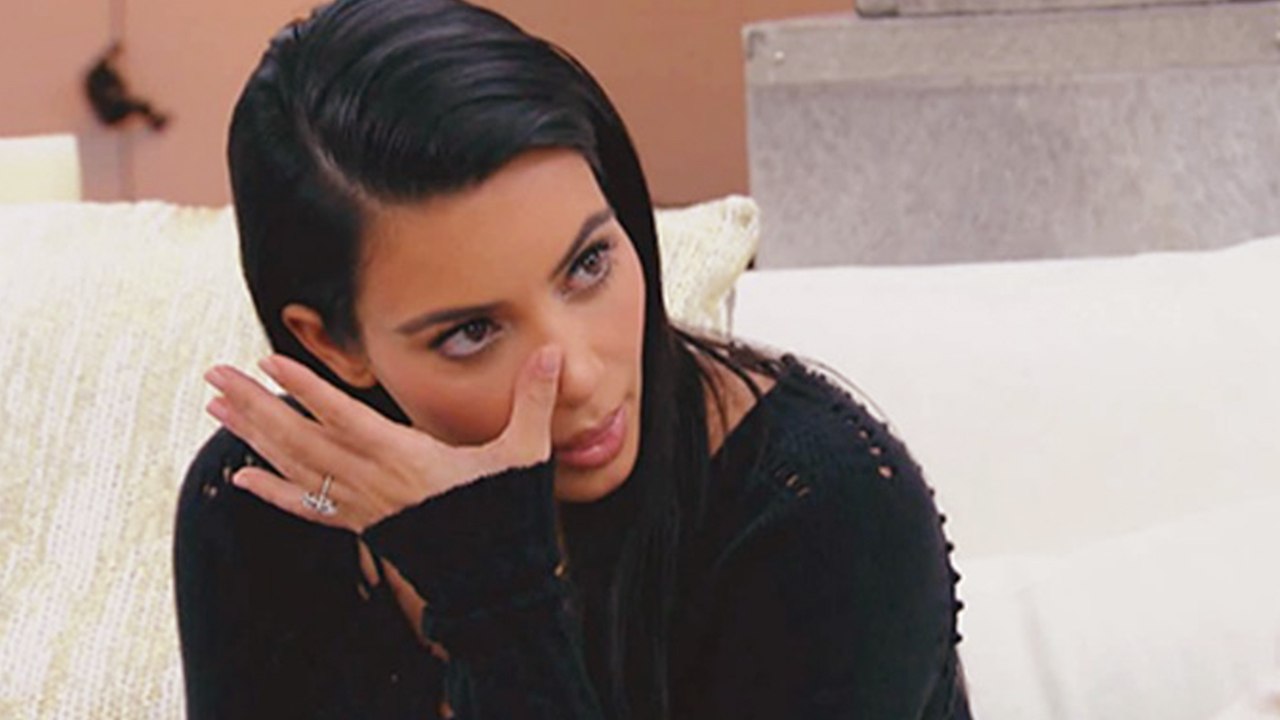 Kim Kardashian Breaks Down in Tears When Kanye West Hospitalized