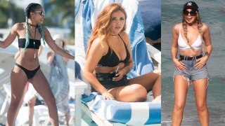 Little Mix Girls Show Off Their Stunning Beach Bodies in Miami