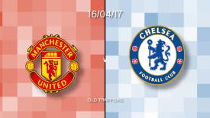 Manchester United v Chelsea in words and numbers