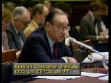 Alan Greenspan: The Federal Reserve, Economics, Finance & Monetary Policy (1990) part 1/3