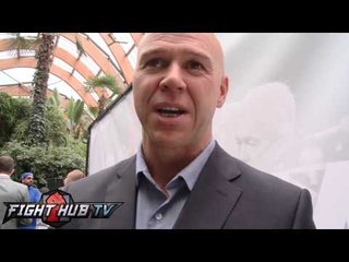 Dominic Ingle discussing Kell Brooks victory over Shawn Porter