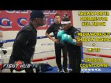 Shawn Porter vs. Kell Brook- Porter full media workout video