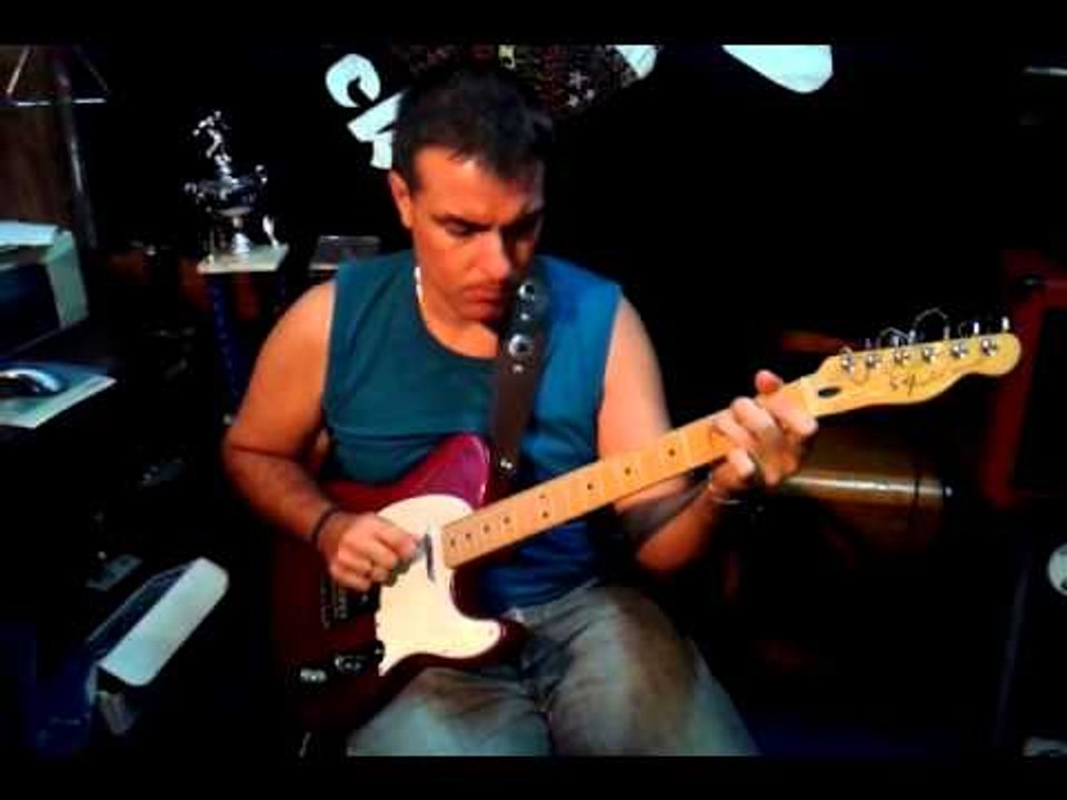 COUNTRY LICKS GUITAR LESSON-GUS QUIN-(with tabs)