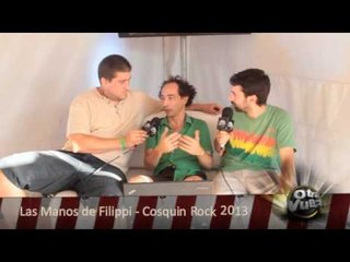 Otra Vuelta - Cosquín 2013 - Entrevista con El Cabra de Las Manos de Filippi