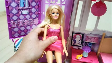 バービーのお家 リカちゃんが遊びに来てくれたよ！ ❤ おうちごっこ トイキッズ おもちゃ アニメ キッズ ごっこ 遊び 子供向け Toy