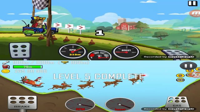 Hill Climb Racing 2 vs Hill Climb Racing 1 # Christmas Edition # SANTA CLAUS