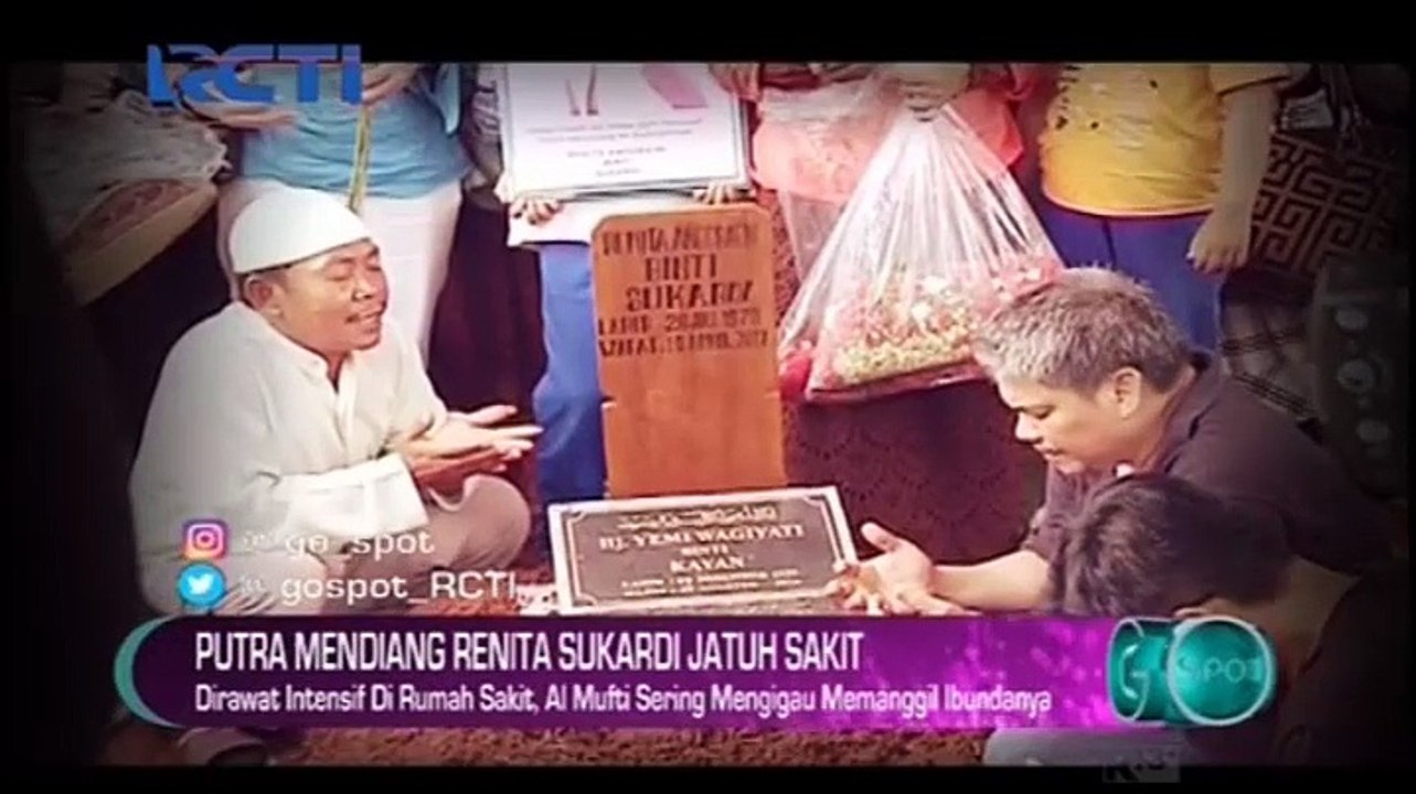 Putra Mendiang Renita Sukardi Jatuh Sakit