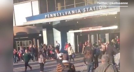 Travelers panic, flee Penn Station amid false alarm