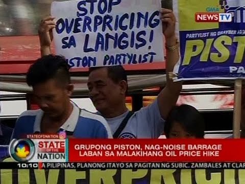 SONA: Grupong Piston, nag-noise barrage laban sa malakihang oil price hike