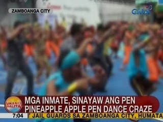 UB: Mga inmate sa Zamboanga City, sinayaw ang Pen Pineapple Apple Pen dance craze