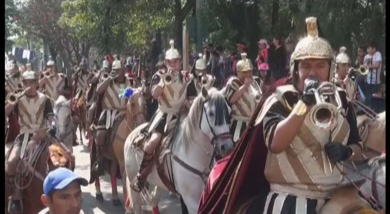 México conmemora pasos de Jesús con Viacrucis de Iztapalapa