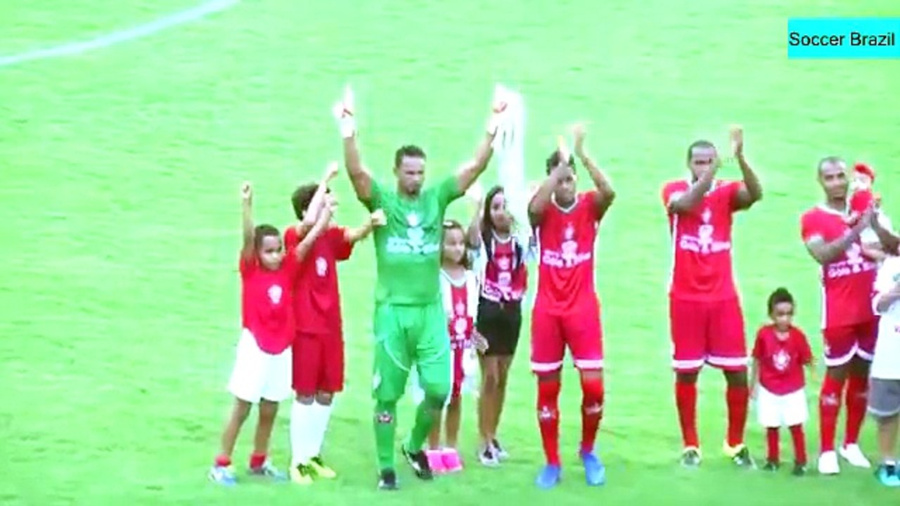 Estreia do goleiro Bruno no Boa Esporte 1 x 1 Uberaba Mineiro 2017