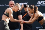 UFC on FOX 24 ceremonial weigh-in highlight