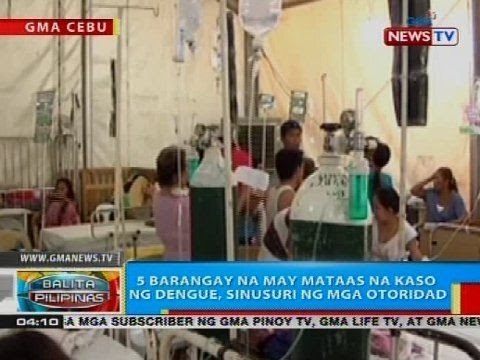 5 barangay na may mataas na kaso ng dengue, sinusuri ng mga otoridad