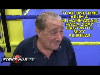 The time Bob Arum had a 2 day orgy w/ Muhammad Ali after Thrilla in Manilla win