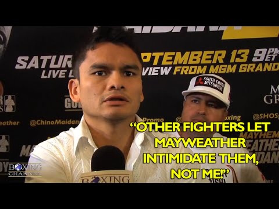 Marcos Maidana on why he fought better than Canelo against Floyd Mayweather Jr.