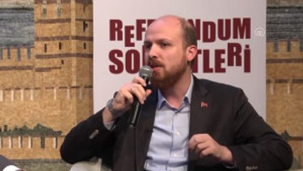 Bilal Erdoğan: "16 Nisan Muhalefet Sorununa da Merhem Olacak"