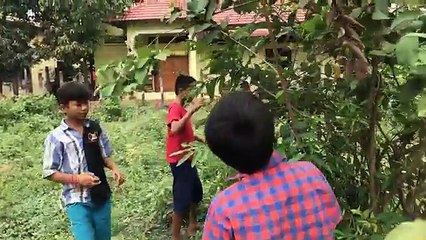 Amazing Boys Catch Big Snake During Collect Guava Fruit In My Village - How To Catch Snake By Hand