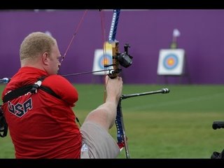 Archery - Stutzman (USA) v Forsberg (FIN) - Men's Ind. Compound Open Gold Medal - London 2012