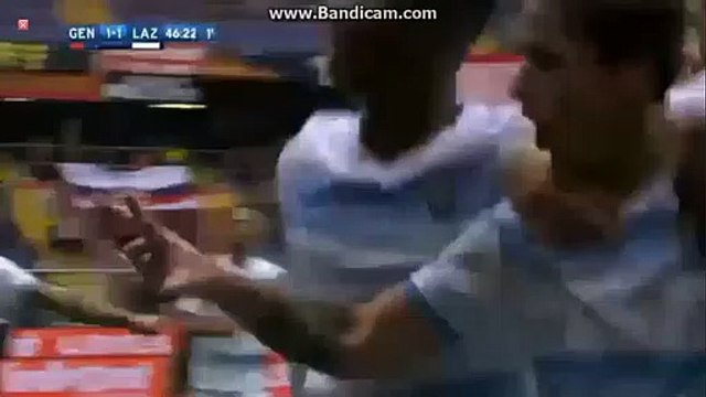 Lucas Biglia Goal HD - Genoa 1-1 Lazio - 15.04.2017 HD