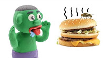 Hulk Baby Eating Leftovers Animation ❤ Superhero In Real Life Stop Motion movies