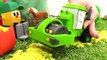 Toys and kids games. Leo the truck and his friends build a road for car