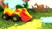 Toys and kids games. Leo the truck and his friends build a road fo