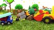 Toys and kids games. Leo the truck and his friends build a road for cars and trucks. Games for