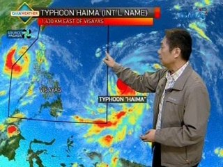 UB: Weather update as of 5:54 a.m. (Oct. 17, 2016)