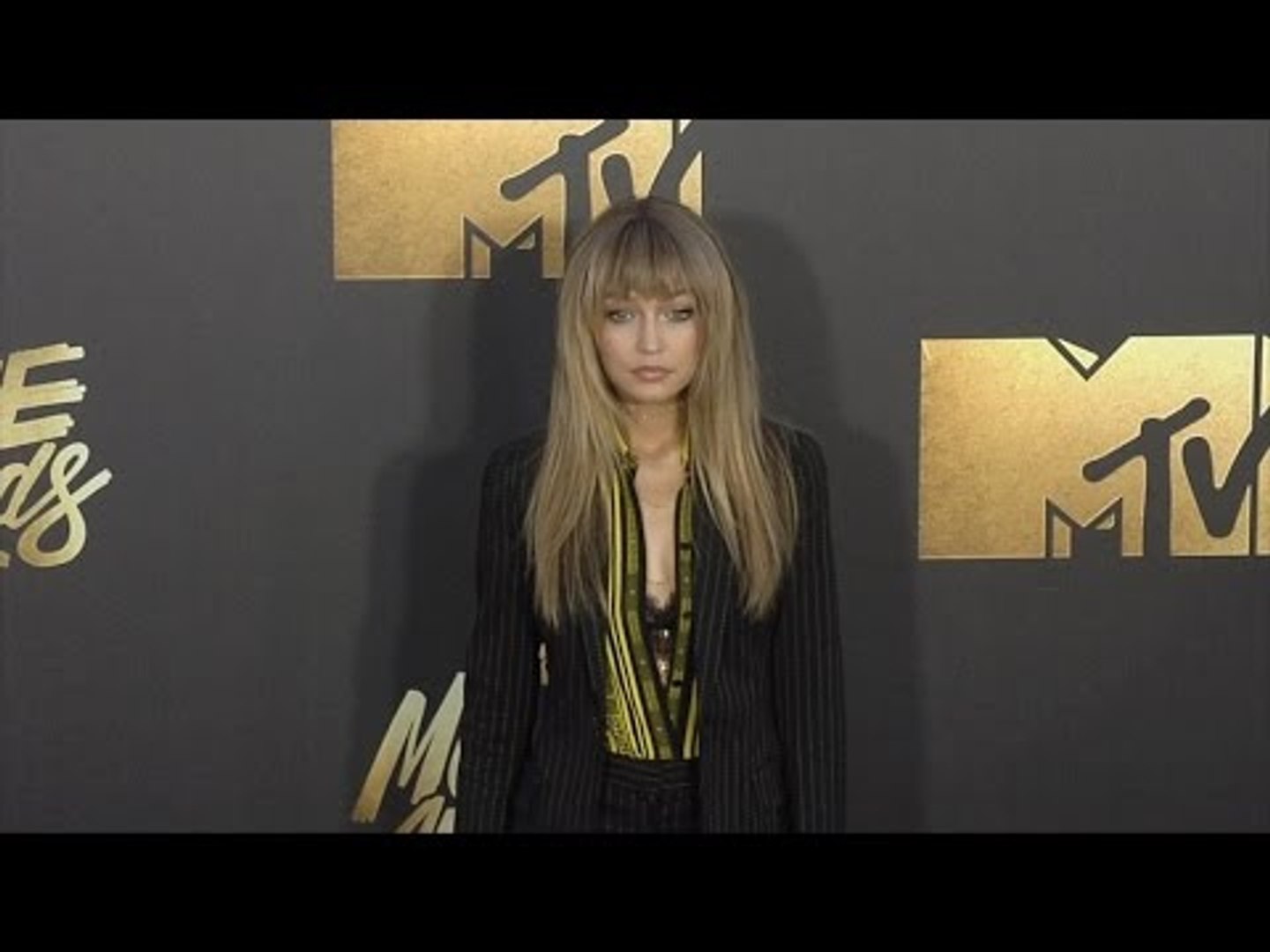 ⁣Gigi Hadid #MTVMovieAwards Red Carpet