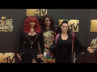 Salt-N-Pepa & DJ Spinderella #MTVMovieAwards Red Carpet
