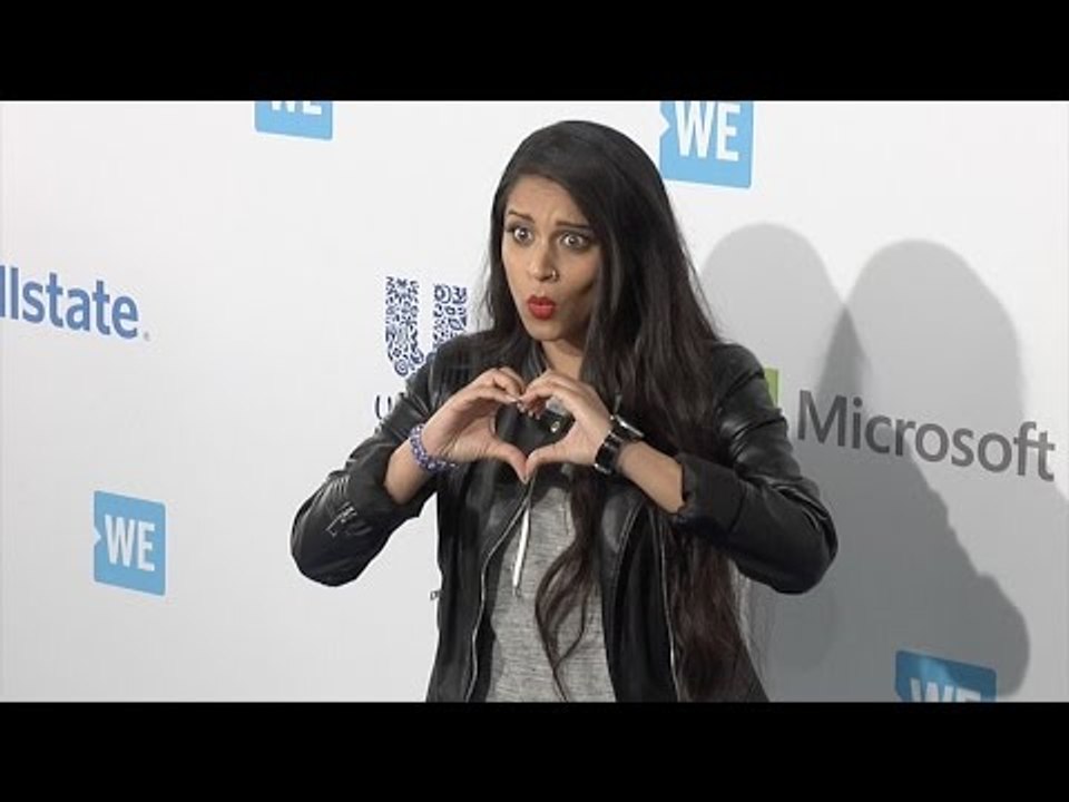 Lilly Singh WE Day California Blue Carpet Arrivals