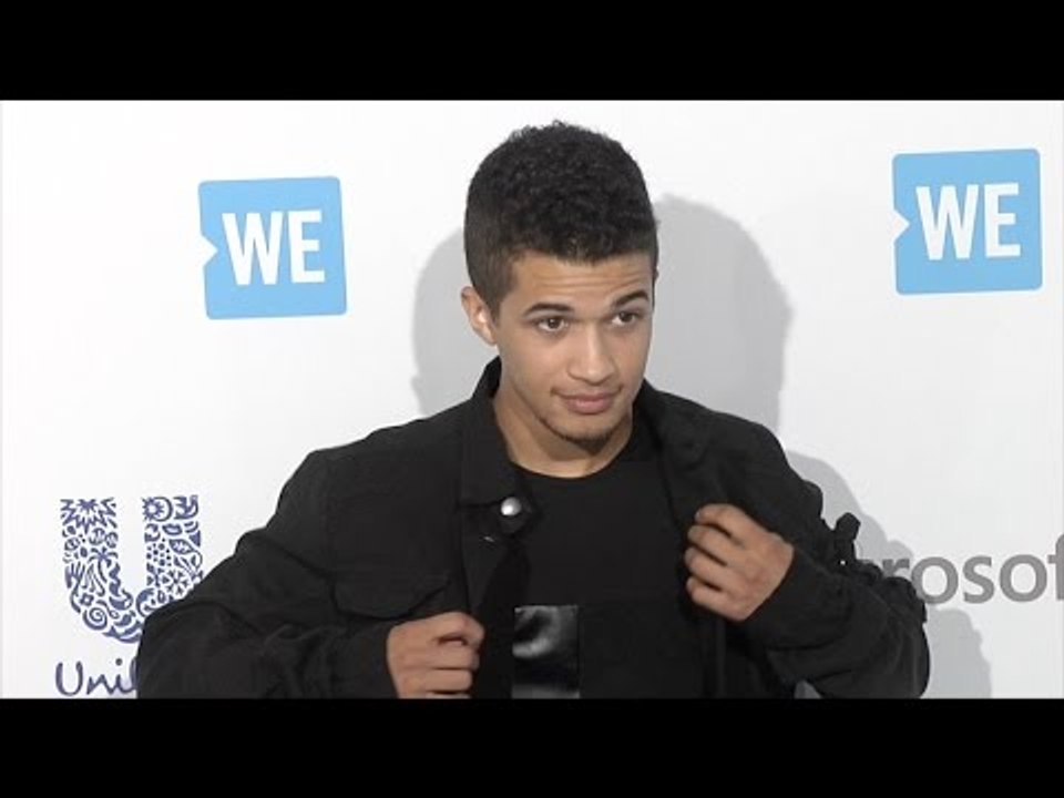 Jordan Fisher WE Day California Blue Carpet Arrivals