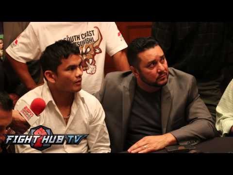 Marcos Maidana on gloves, Mayweather being dirty & expects him to run more in rematch