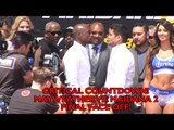 Floyd Mayweather vs. Marcos Maidana 2- Los Angeles press conference & face off