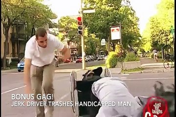 Jerk Driver Trashes Handicapped Man - Prank MP4 Video - MP4 Videos Songs Download Free