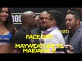 Floyd Mayweather vs. Marcos Maidana 2 : Full New York press conference & face off video