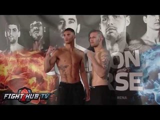 Anthony Ogogo vs. Wayne Reed full weigh in and face off